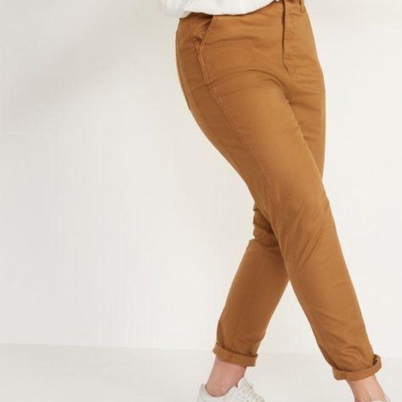 Old Navy O.G. Women's High-Waisted Straight Chinos For Women New - Picture 4 of 8